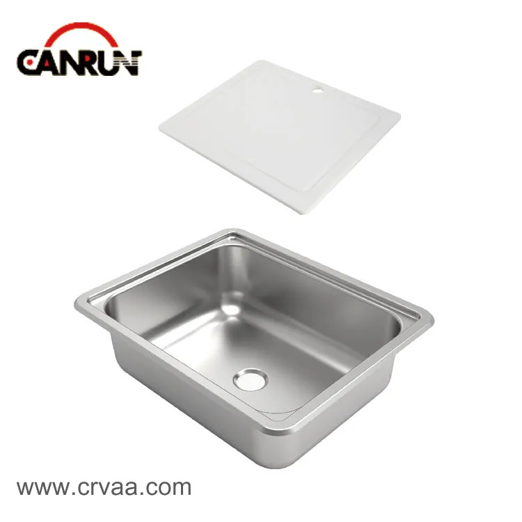 Rectangular Stainless Steel RV Yacht Apartment Sink